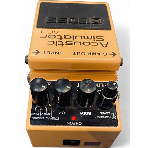 Used BOSS AC3 Acoustic Simulator Effect Pedal