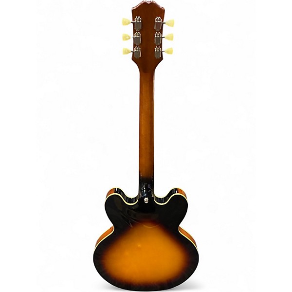 Used Epiphone ES335 Vintage Sunburst Hollow Body Electric Guitar