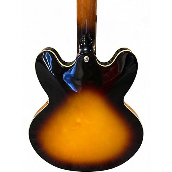 Used Epiphone ES335 Vintage Sunburst Hollow Body Electric Guitar