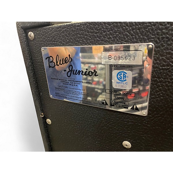 Used Fender Blues Junior 15W 1x12 Tube Guitar Combo Amp