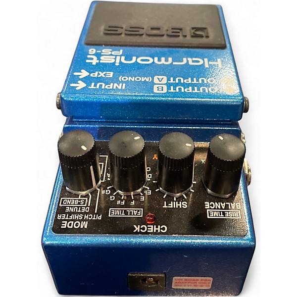 Used BOSS PS6 Harmonist Effect Pedal
