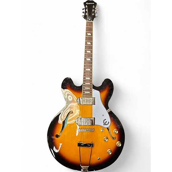 Used Epiphone Casino BURST Hollow Body Electric Guitar