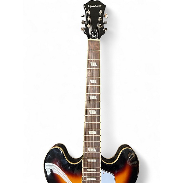 Used Epiphone Casino BURST Hollow Body Electric Guitar