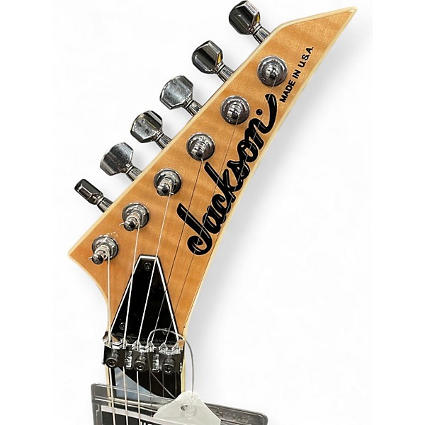 Used Jackson USA SL2H-MAH Soloist Natural Solid Body Electric Guitar