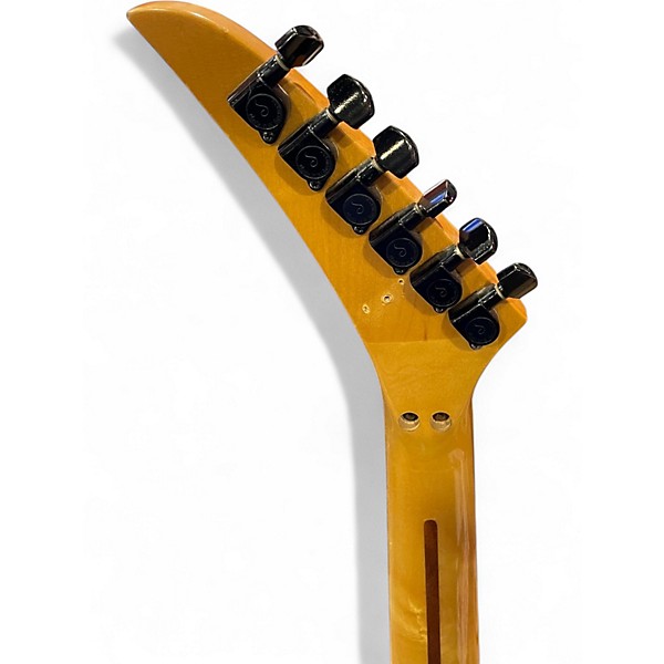 Used 1986 Kramer Vanguard Black Solid Body Electric Guitar