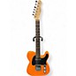 Used Squier Affinity Telecaster Orange Solid Body Electric Guitar thumbnail