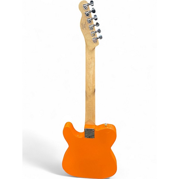 Used Squier Affinity Telecaster Orange Solid Body Electric Guitar