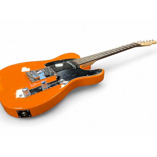 Used Squier Affinity Telecaster Orange Solid Body Electric Guitar