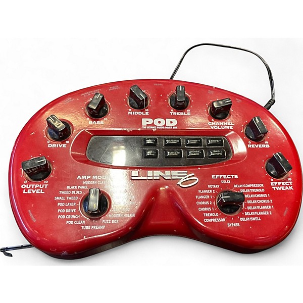 Used Line 6 Pod 2.0 Amp Modeler Effect Processor