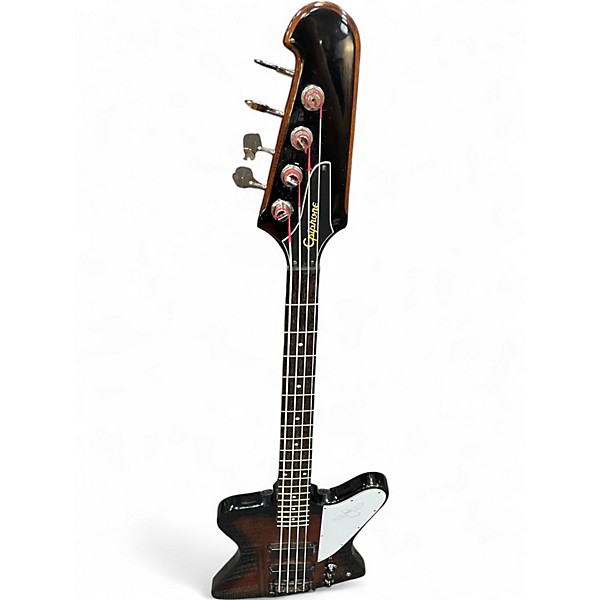 Used Epiphone Thunderbird Vintage Pro Brown Sunburst Electric Bass Guitar