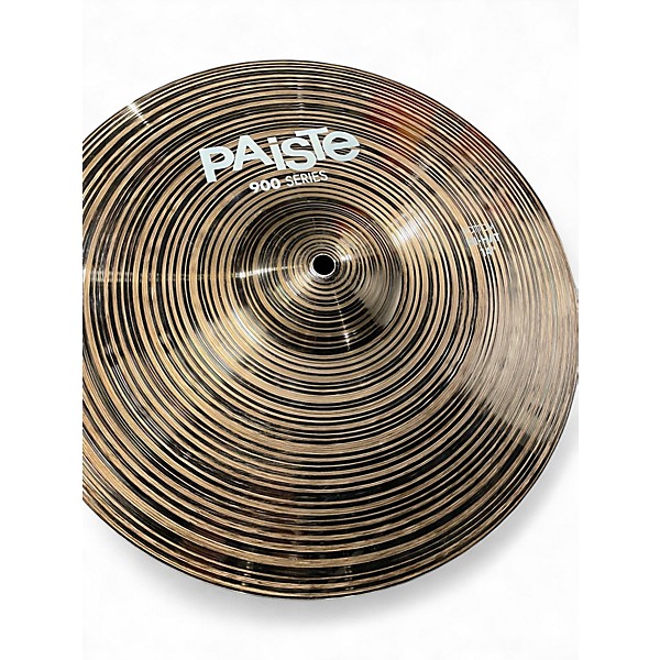 Used Paiste 14in 900 Colorsound Hi-Hat Pair Cymbal