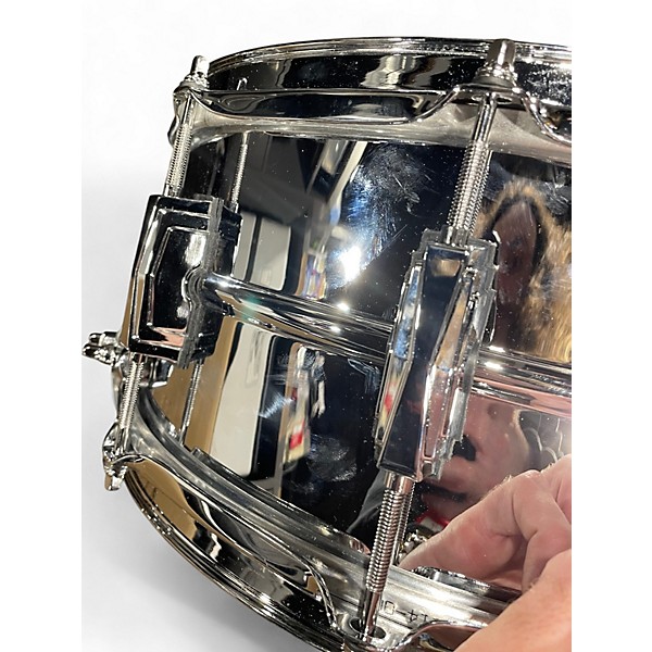 Used Ludwig 6.5X14 Supraphonic Snare Chrome Drum