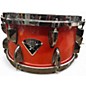 Used Orange County Drum & Percussion 13X7 Miscellaneous Snare RED SPARKLE Drum
