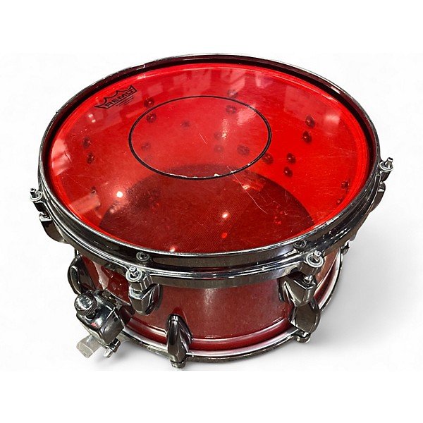 Used Orange County Drum & Percussion 13X7 Miscellaneous Snare RED SPARKLE Drum