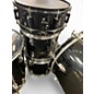 Used Pearl 5 Piece 80's 5 piece bLACK Drum Kit
