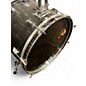 Used Pearl 5 Piece 80's 5 piece bLACK Drum Kit