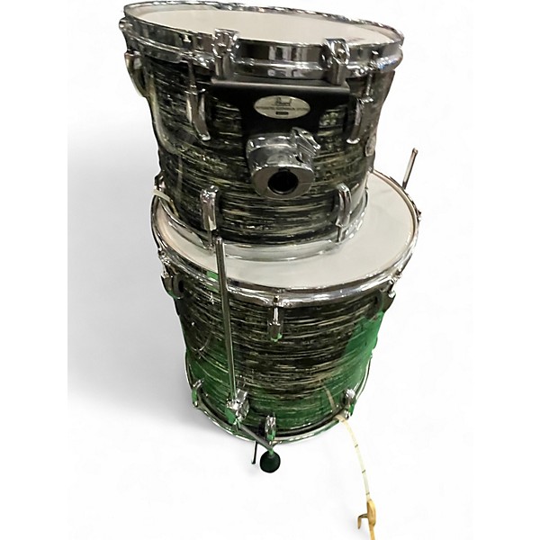 Used Pearl 5 Piece Vision Silver Drum Kit