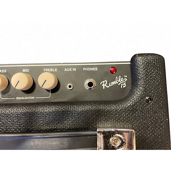 Used Fender Rumble 15 15W 1X8 Bass Combo Amp