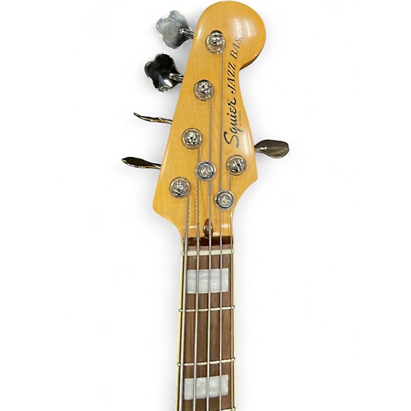 Used Squier Classic Vibes 1970s Jazz Bass V Cherry Sunburst Electric Bass Guitar