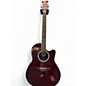 Used Applause AB24 Ruby Red Acoustic Electric Guitar thumbnail