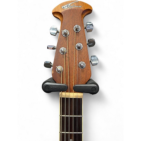 Used Applause AB24 Ruby Red Acoustic Electric Guitar