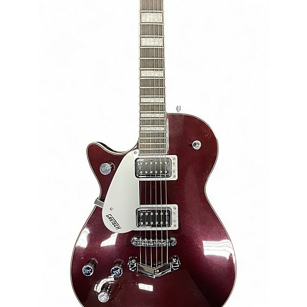 Used Gretsch Guitars G522LH Electromatic Dark Cherry Metallic Electric Guitar