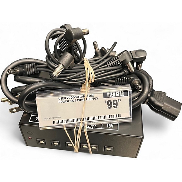 Used Voodoo Lab Pedal Power ISO 5 Power Supply