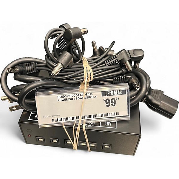 Used Voodoo Lab Pedal Power ISO 5 Power Supply