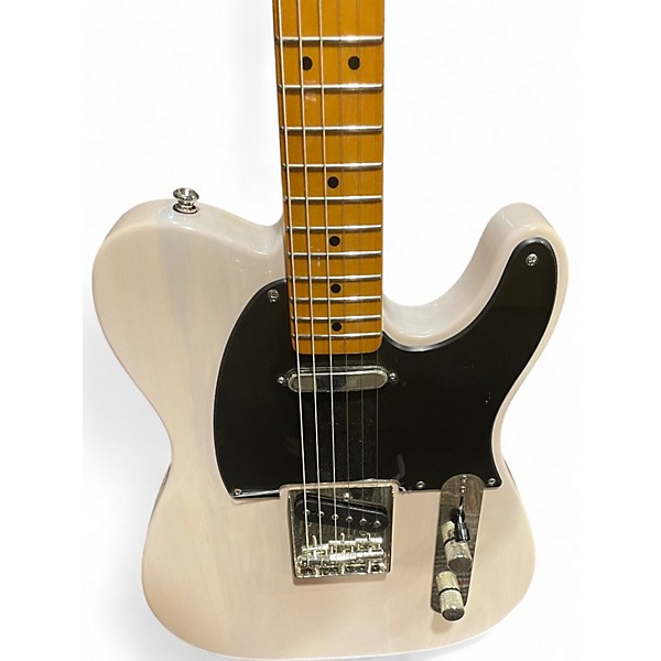 Used Squier Classic Vibe 1950S Telecaster White Blonde Solid Body Electric Guitar