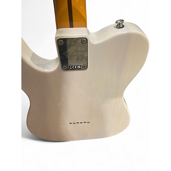 Used Squier Classic Vibe 1950S Telecaster White Blonde Solid Body Electric Guitar