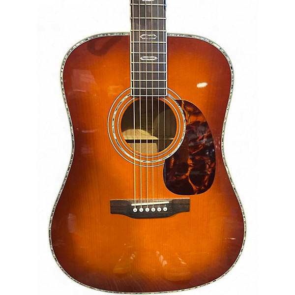 Used Blueridge BR70 Contemporary Series Dreadnough Amber Burst Acoustic Guitar