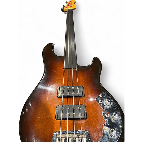 Used G&L USA L2000 FRETLESS SUNBURST Electric Bass Guitar