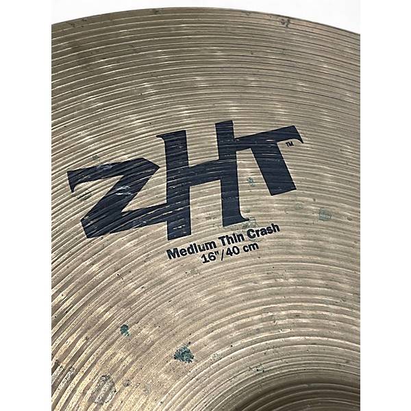 Used Zildjian 16in ZHT Medium Thin Crash Cymbal