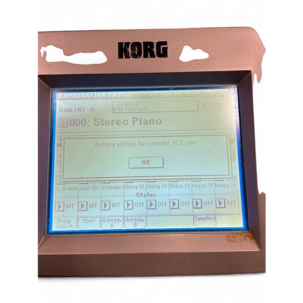 Used KORG Triton Studio 88 Key Keyboard Workstation