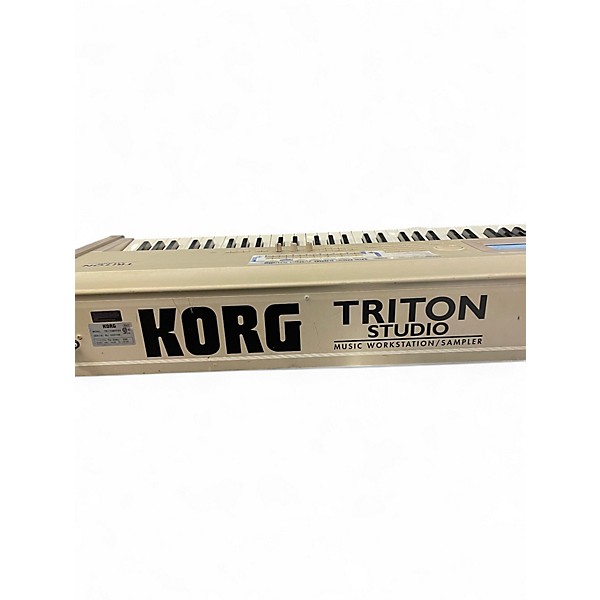 Used KORG Triton Studio 88 Key Keyboard Workstation