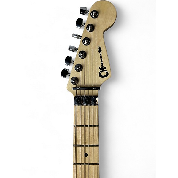 Used Charvel Pro Mod HH FR Buttercream Solid Body Electric Guitar