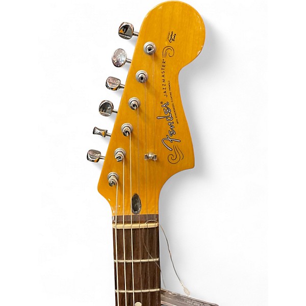 Used Fender Modern Player Jazzmaster Heritage Cherry Solid Body Electric Guitar