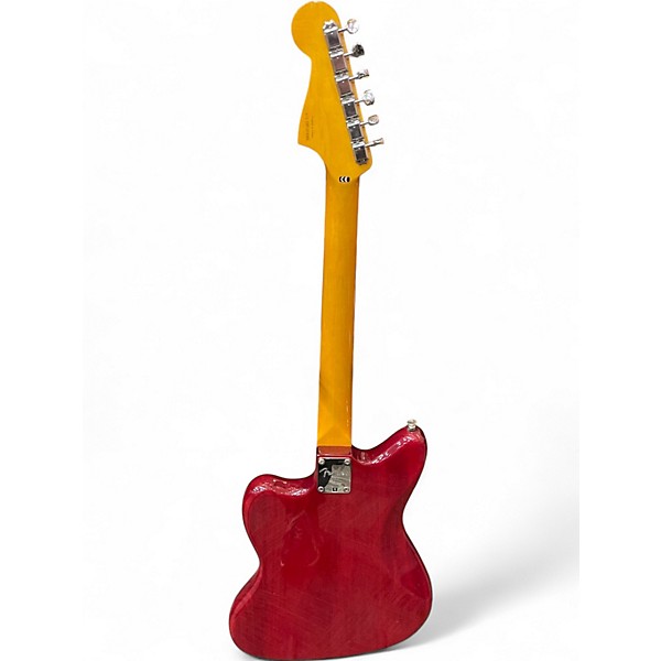 Used Fender Modern Player Jazzmaster Heritage Cherry Solid Body Electric Guitar