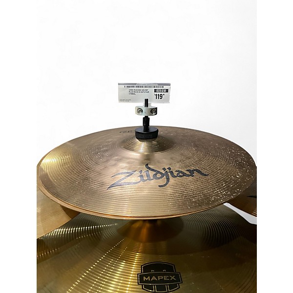 Used Zildjian 14in ZBT Plus Rock Hi Hats Pair Cymbal