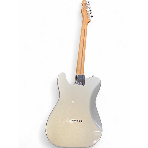 Used Fender Player Telecaster Silver Solid Body Electric Guitar