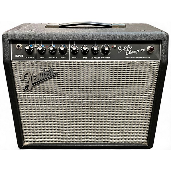 Used Fender Super Champ X2 15W 1x10 Tube Guitar Combo Amp