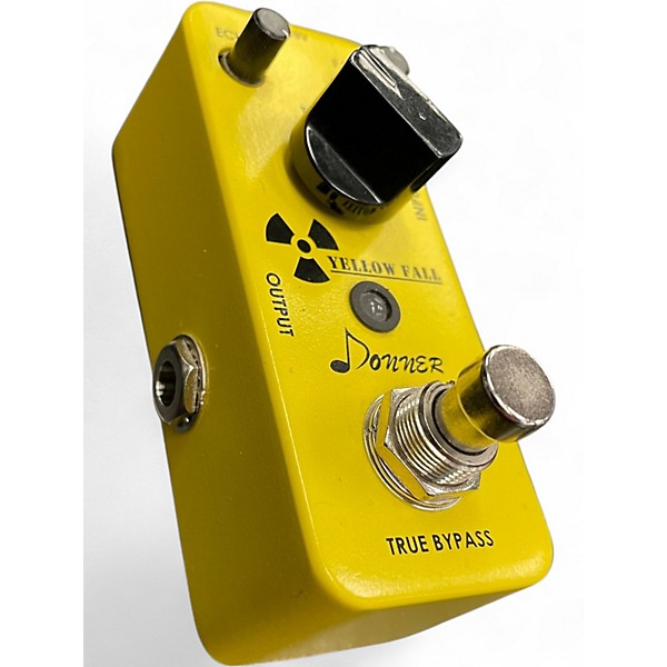 Used Donner YELLOW FALL DELAY Effect Pedal