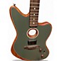 Used Fender ACOUSTASONIC JAZZMASTER ANTIQUE OLIVE Acoustic Electric Guitar