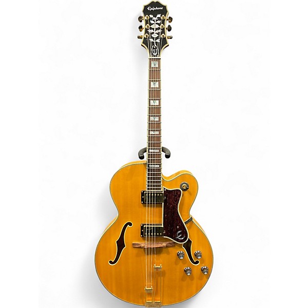 Used Epiphone Broadway Natural Hollow Body Electric Guitar