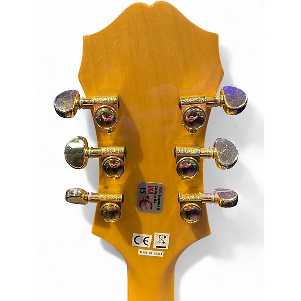 Used Epiphone Broadway Natural Hollow Body Electric Guitar