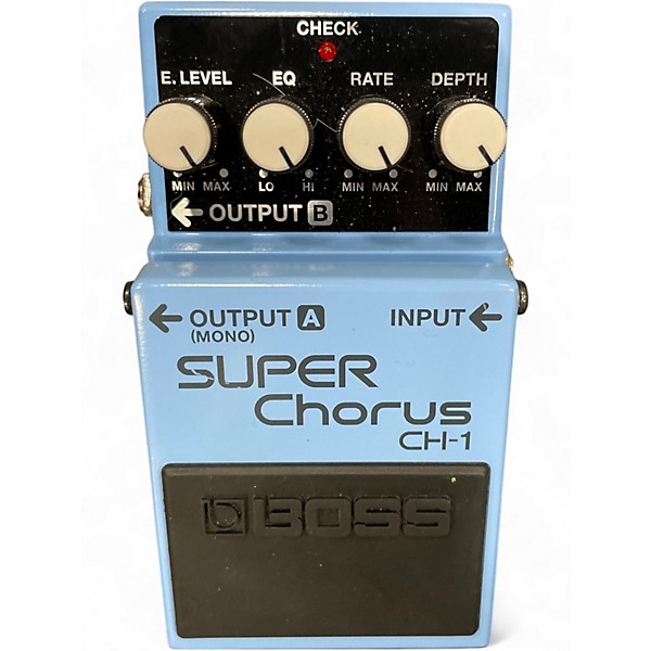 Used BOSS CH1 Super Chorus Effect Pedal