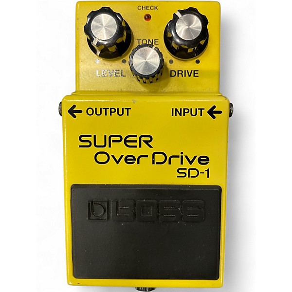 Used BOSS SD1 Super Overdrive Effect Pedal