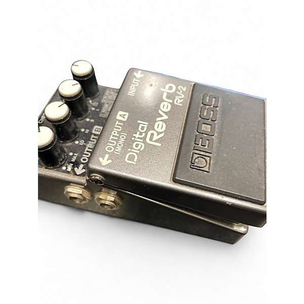 Used BOSS RV2 Digital Reverb Effect Pedal
