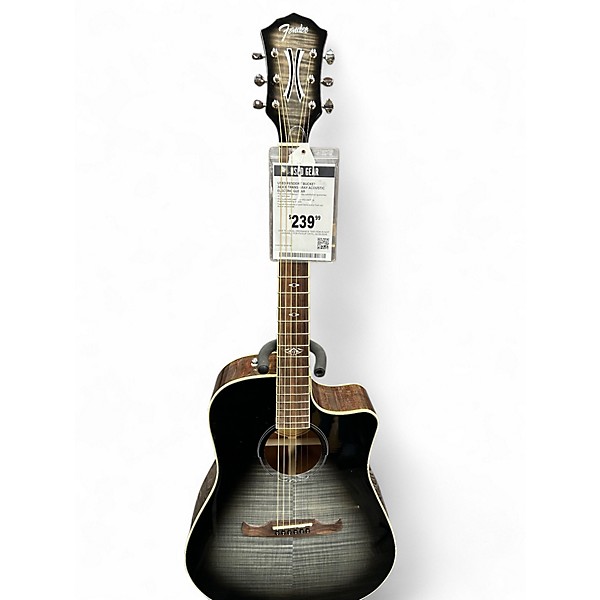 Used Fender T Bucket 300CE TRANS GRAY Acoustic Electric Guitar