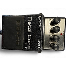 Used 2020 BOSS ML2 Metal Core Distortion Effect Pedal